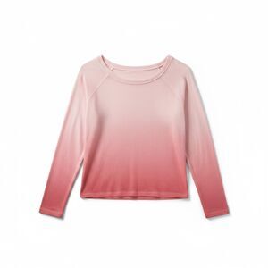 Epic Threads Girls Long Sleeve Ombre Pink Top Size XL NWT